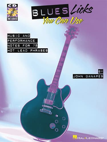 Best Buy: Hal Leonard Blues Licks You Can Use Instructional Book and CD ...