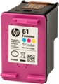 Alt View 11. HP - 61 Standard Capacity Ink Cartridge - Tri-Color.