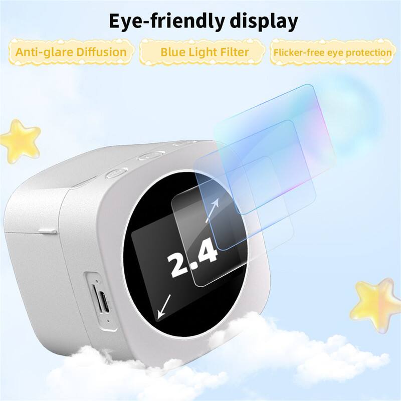 Eye-friendly display  
Anti-glare Diffusion  
Blue Light Filter  
Flicker-free eye protection  
2.4