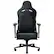 Front. Razer - Enki Gaming Chair with Synthetic Leather for All-Day Comfort - Black - Black.