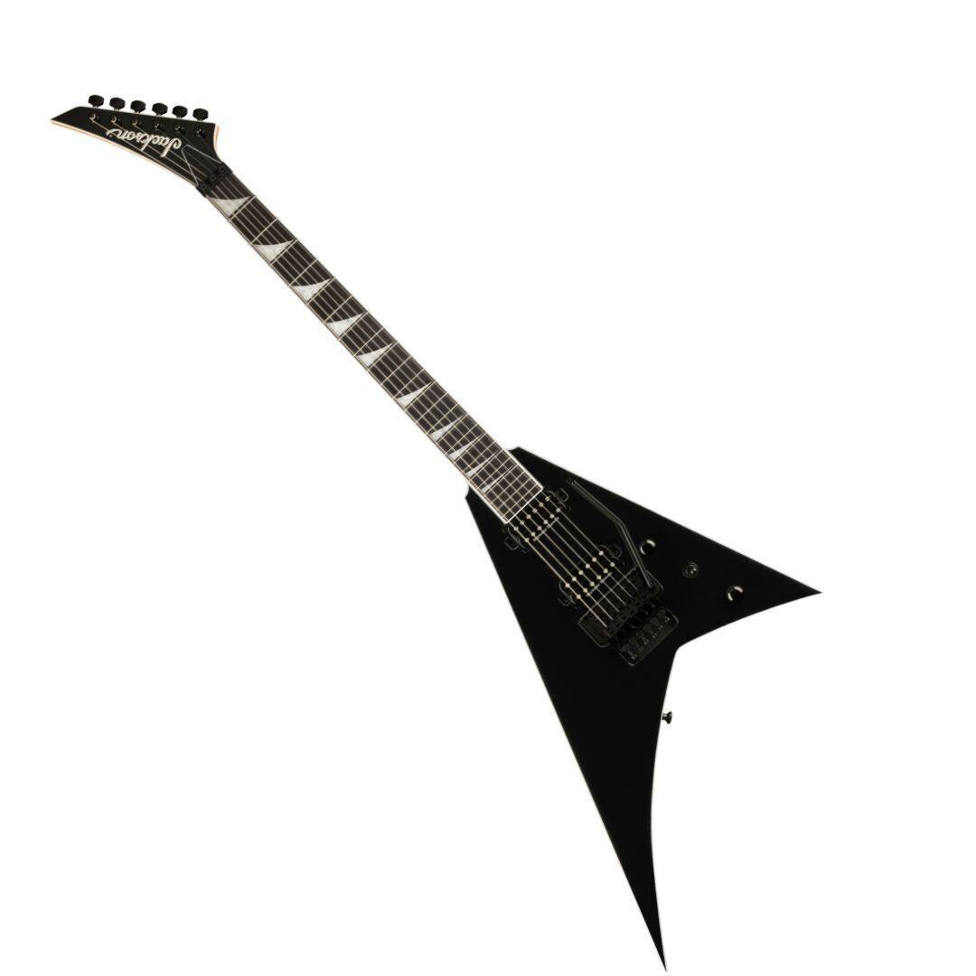 Angle. Jackson - Jackson Pro Plus Series Rhoads RR24 Electric Guitar - Deep Black.