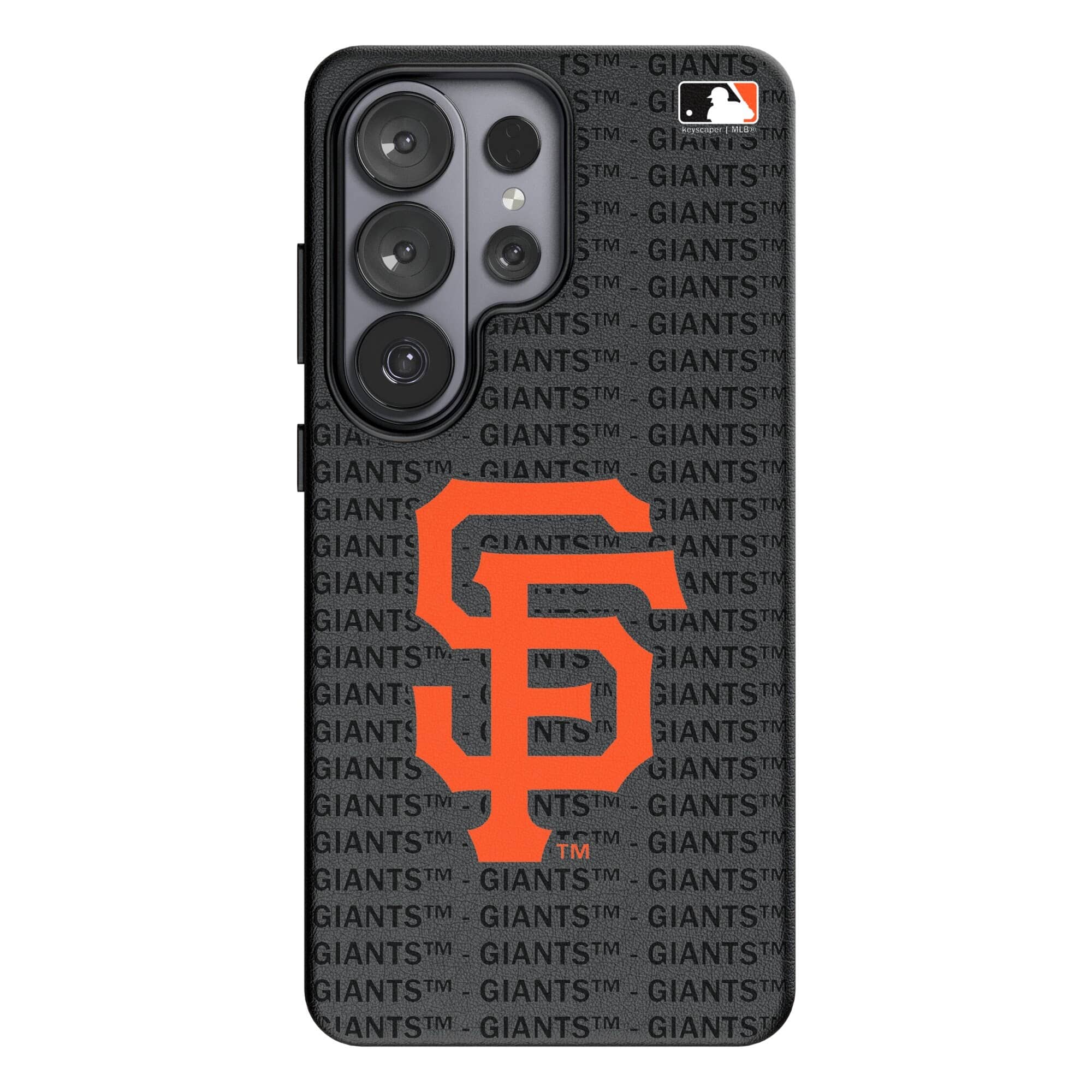 Keyscaper - MLB - San Francisco Giants Text Backdrop Galaxy Magnetic Bump Case - S26 - Black price history on PriceWatchPro