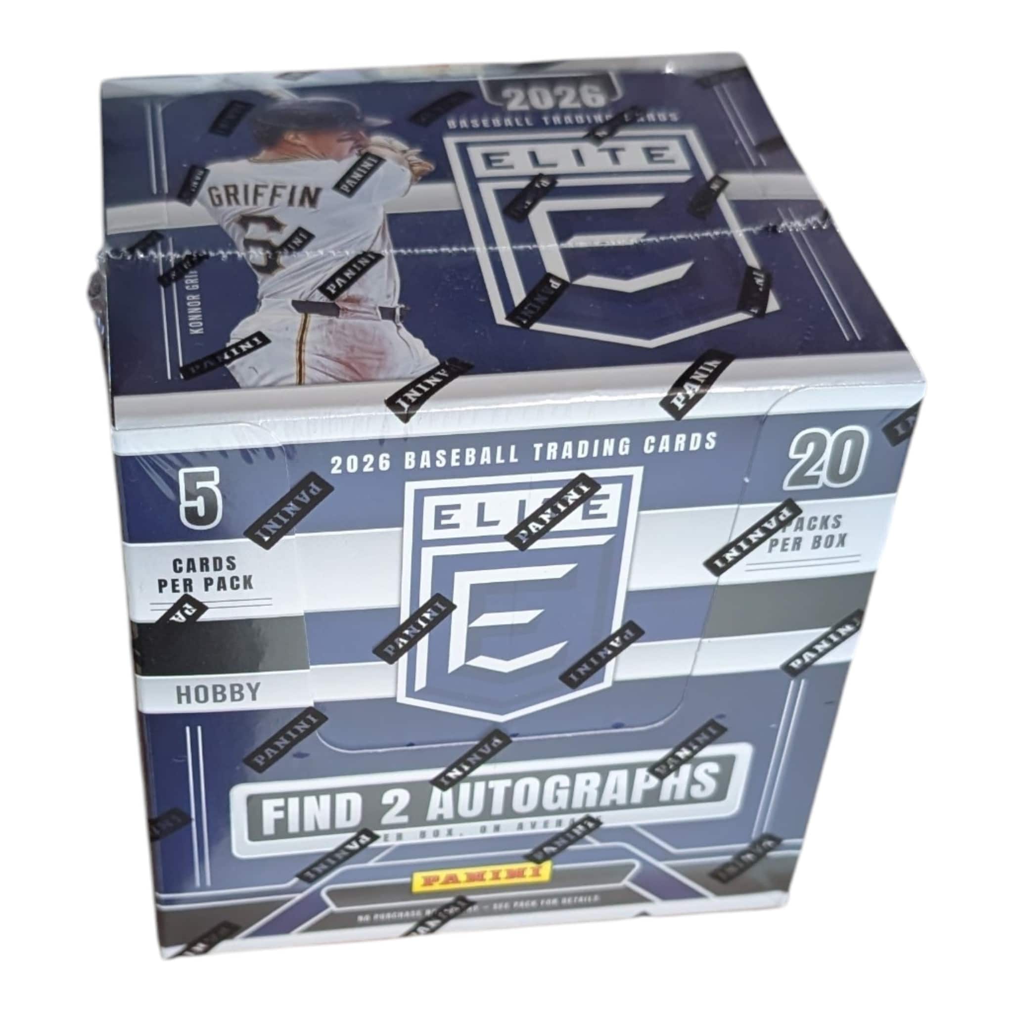 2026 Panini Donruss Elite Baseball Hobby Box price history on PriceWatchPro
