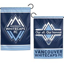 WinCraft - Vancouver Whitecaps FC 12" x 18" Double-Sided Garden Flag - Multicolor