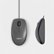 Alt View Zoom 15. Logitech - M100 Wired Optical Ambidextrous Optical Mouse with 1000 DPI Optical Tracking - Gray.