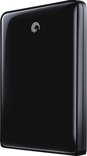 Angle Standard. Seagate - FreeAgent GoFlex 500GB External USB 2.0 Hard Drive - Black.