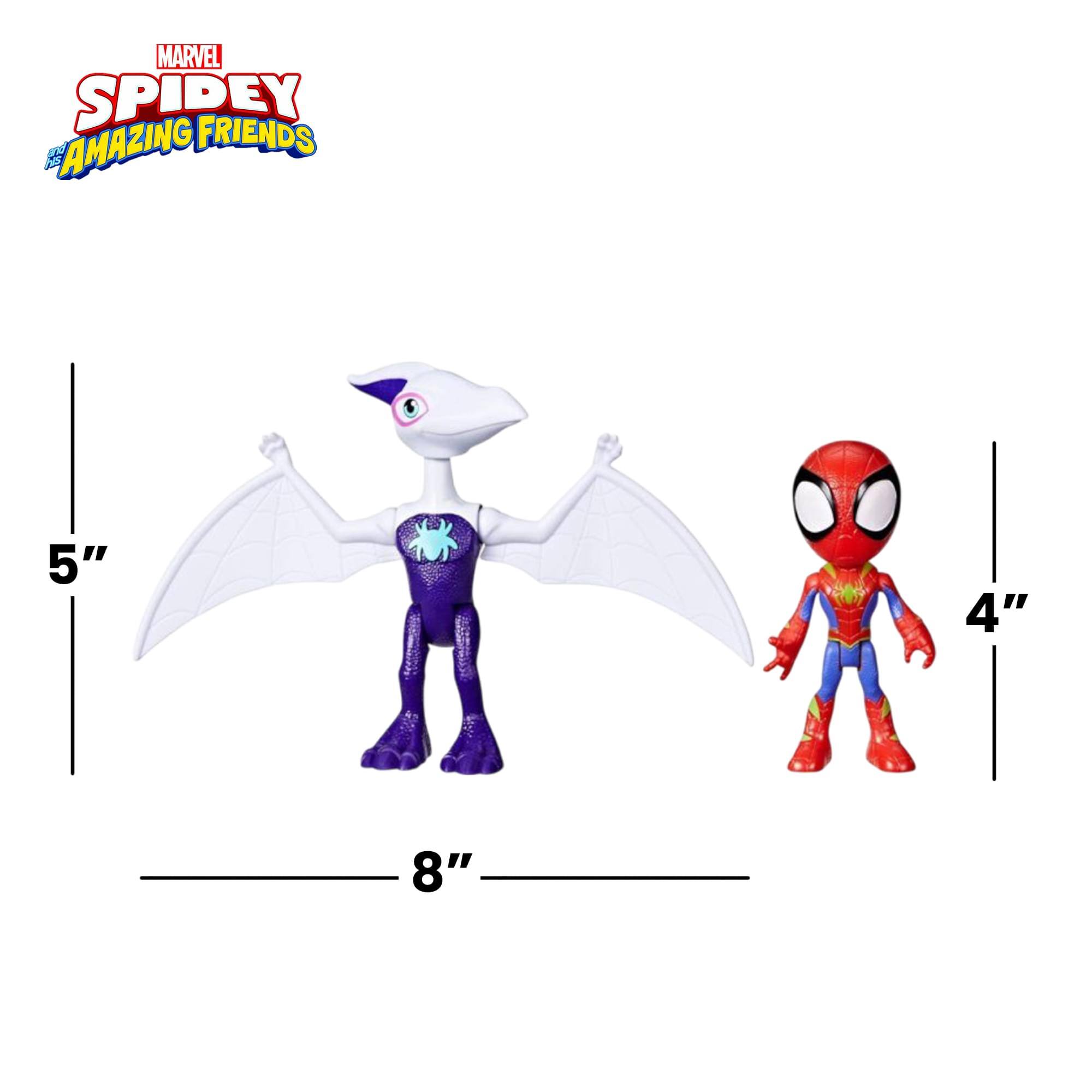 MARVEL SPIDEY AND THE AMAZING FRIENDS  
5" 4" 8"