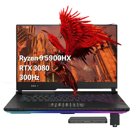 Ryzen 9 5900HX
RTX 3080
300Hz
ROG STRIX