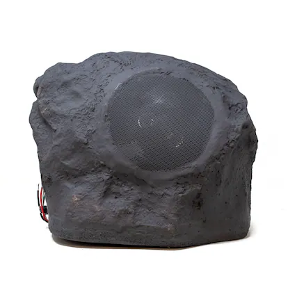 Front. Legrand - Legrand MS1655SLV1 Single Stereo Rock Speaker, Slate (Each) - Black/Gray.