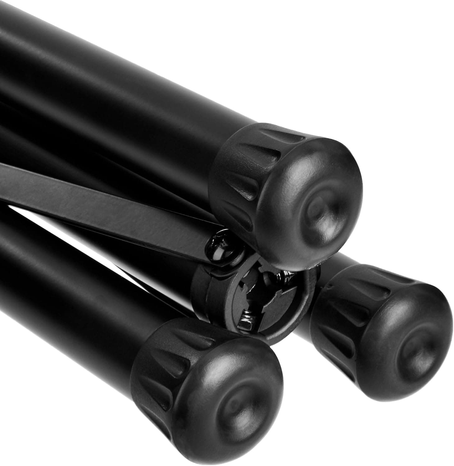 Alt View 3. FINEAK - Height Adjustable Portable Tripod Stand - Multi-Purpose for DJ Music Projector Mixer Laptop, Black - Black.