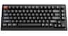 Keychron - V1 Ultra 8k 75% Custom Red Switch Mechanical Gaming Keyboard with Programmable ZMK Launcher Software - Black