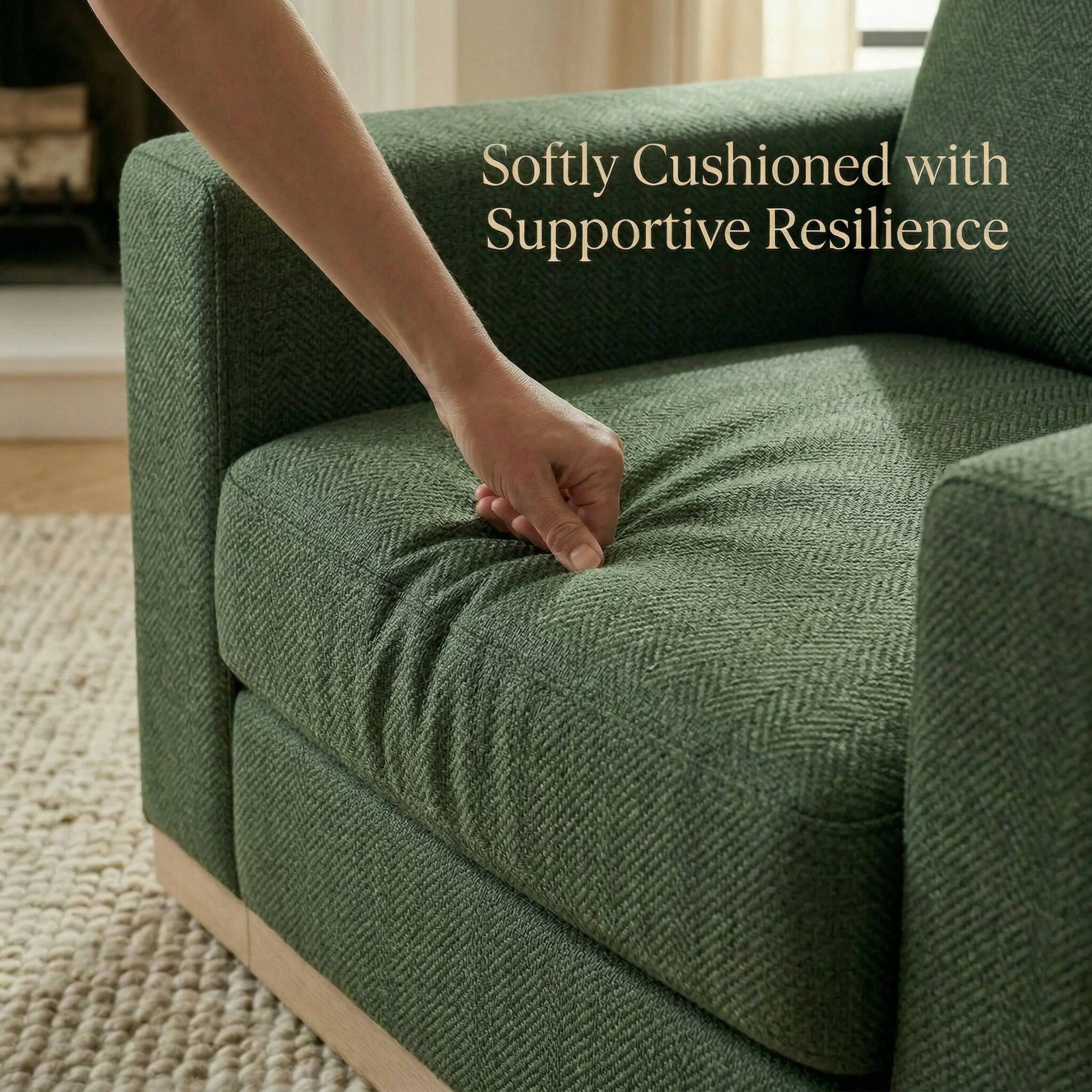 Softly Cushioned with Supportive Resilience