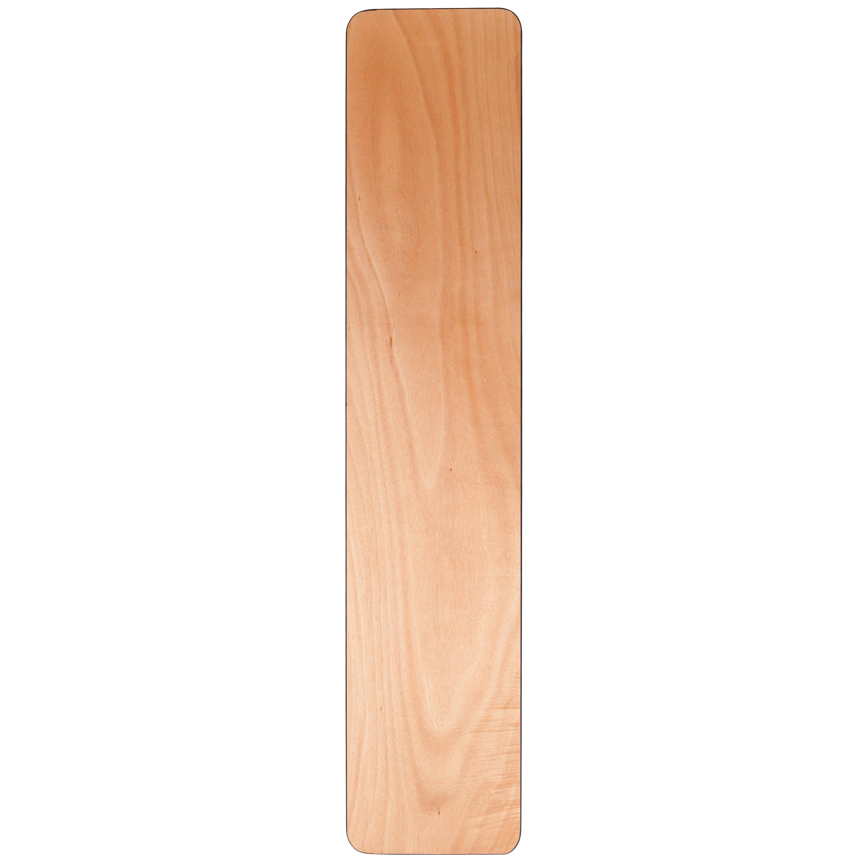 Alt View 17. Alamont Home - 8-Foot Rectangular Wood Folding Training / Seminar Table with Smooth Clear Coated Finished Top - Natural.