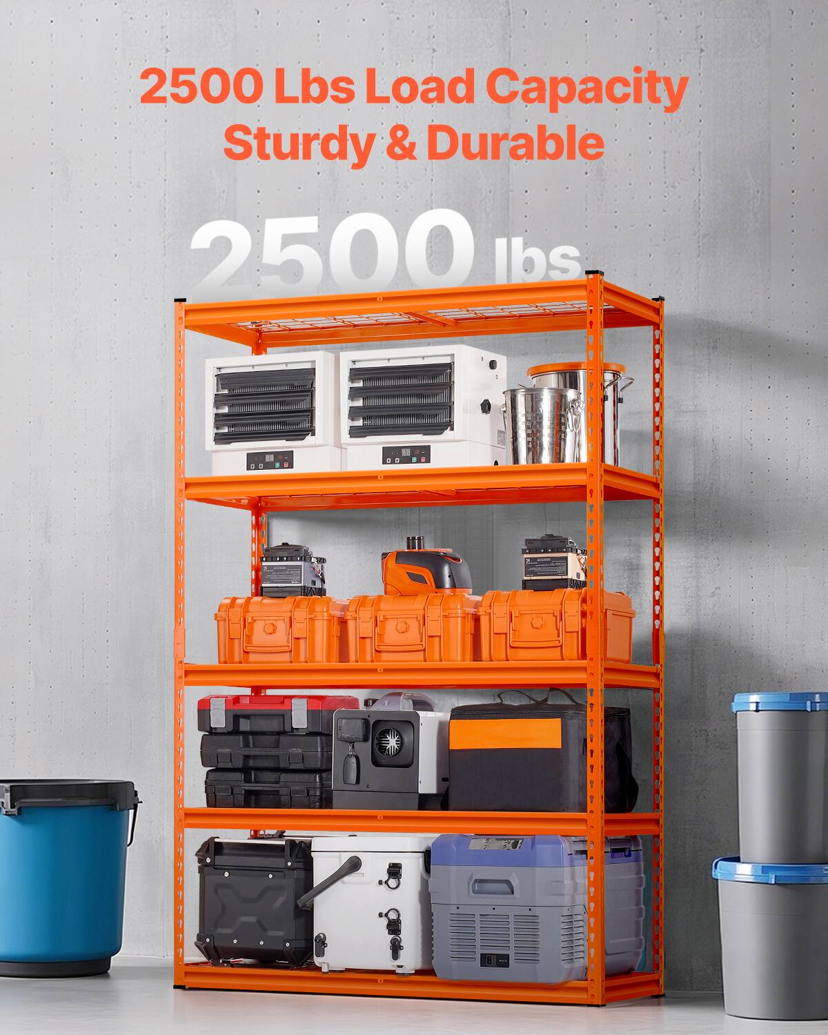 2500 Lbs Load Capacity, Sturdy & Durable, 2500 lbs