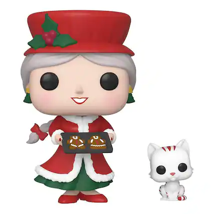 Front. Funko - Funko POP Vinyl Figure | Mrs. Claus - Red.