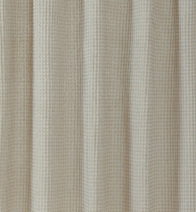 Left. Kate Aurora - Hotel Collection Premium Waffle Weave Mold & Mildew Resistant Fabric Shower Curtain by Kate Aurora - Beige/Taupe - Taupe.