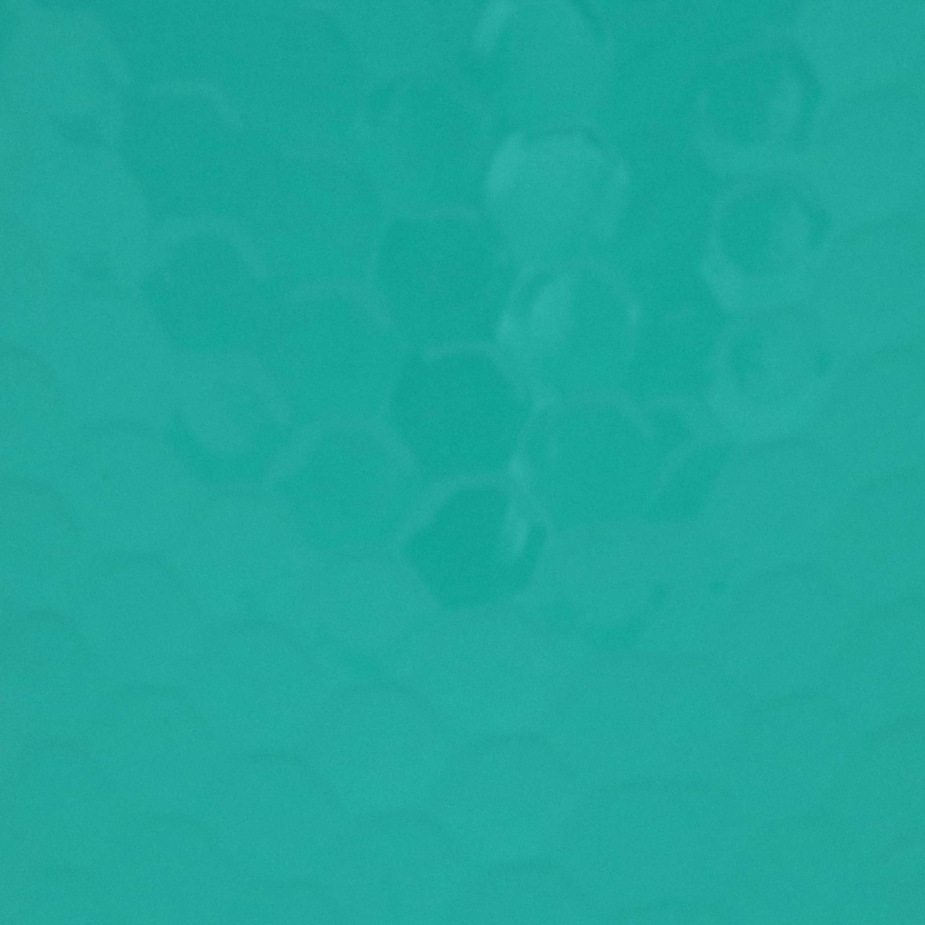 Alt View 6. Sunnydaze - Galvanized Steel Planters with Hexagon Pattern - Set of 4 - Teal.