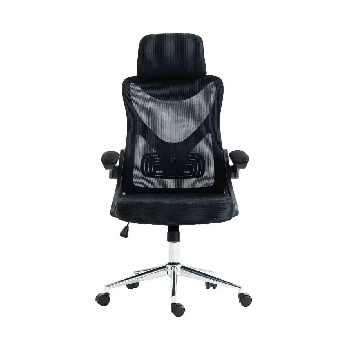 Alt View 3. Techni Mobili - Premium Ergonomic Office Chair With Headrest And Lumbar - Black.