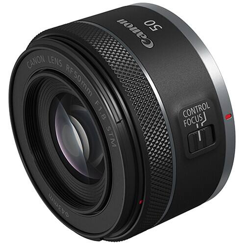 Canon 50mm CANON LENS RF50mm F1.8 STM CONTROL FOCUS
