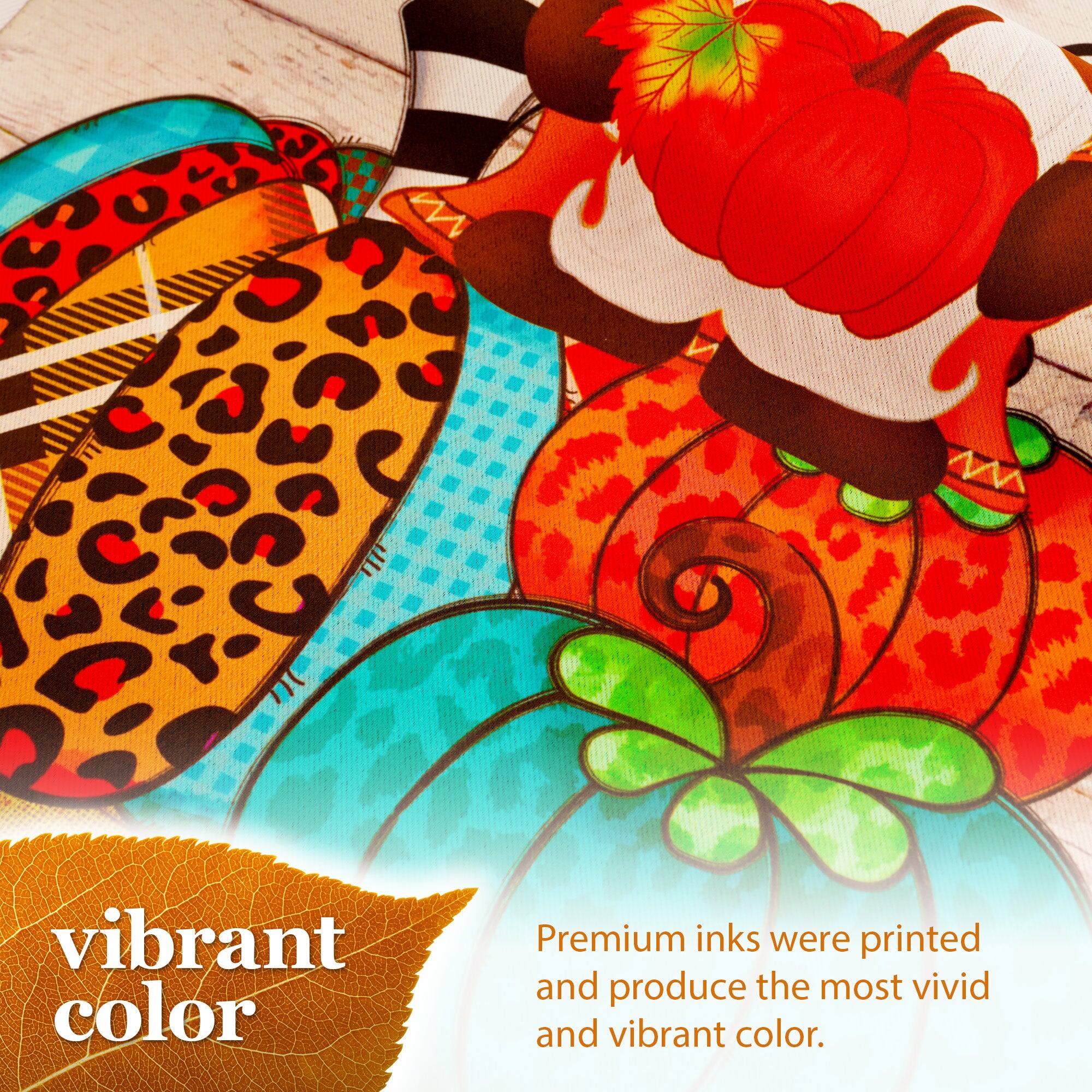 vibrant color

Premium inks were printed and produce the most vivid and vibrant color.