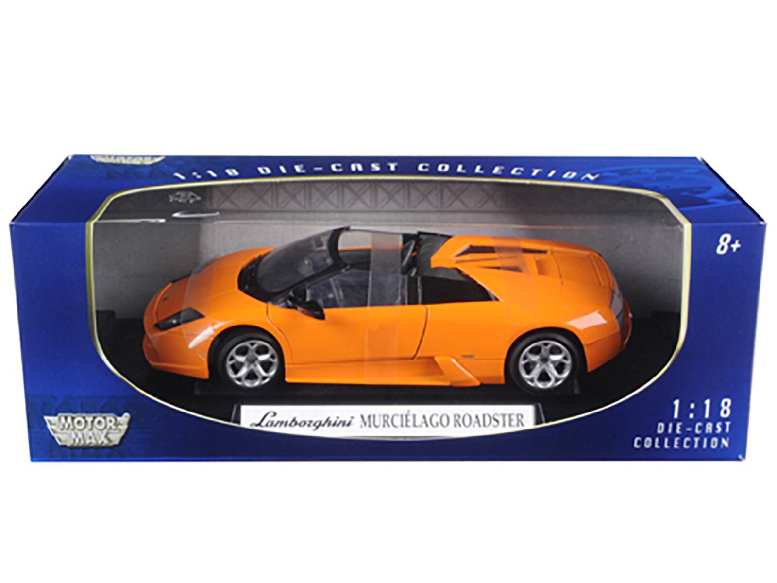 1:18 DIE-CAST COLLECTION  
8+ MOTOR MAX  
Lamborghini MURCIELAGO ROADSTER
