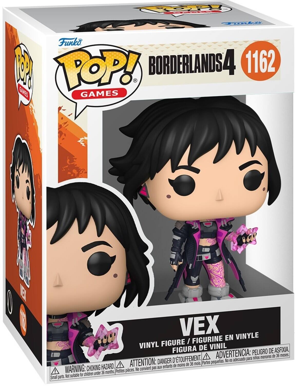 Funko POP! Games Borderlands 4 1162 Vex Vinyl Figure / Figurine en Vinyle / Figura de Vinil

Warning: Choking Hazard. Small parts. Not suitable for children under 36 months.