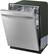 Left. Samsung - 24" Tall Tub Built-in Dishwasher with Stainless Steel Tub - Stainless Steel.