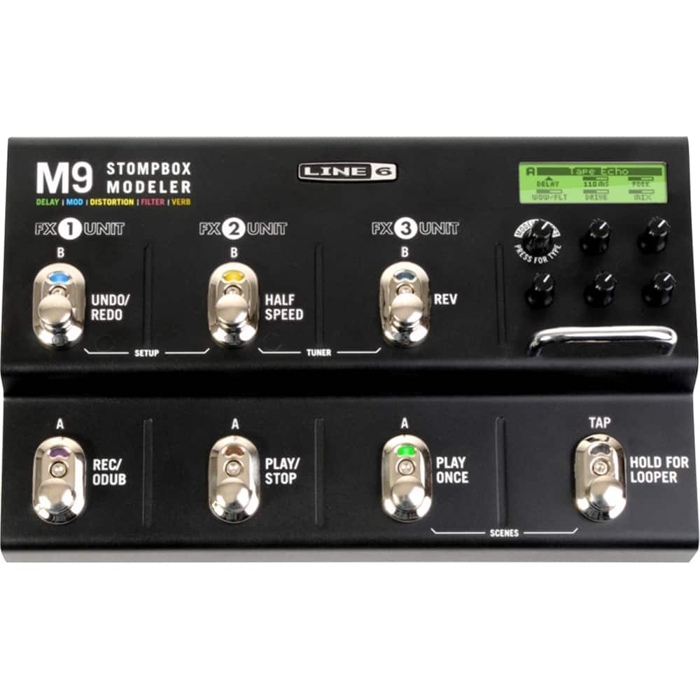 Best Buy: Line 6 M9 Modeler Multi-Effect Pedal for Electric Guitar