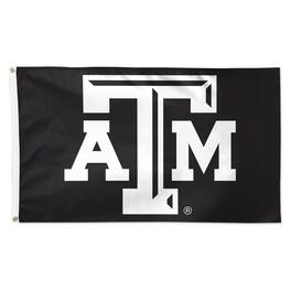 WinCraft - Texas A&M Aggies 3' x 5' Single-Sided Vibrant Deluxe Flag - Black