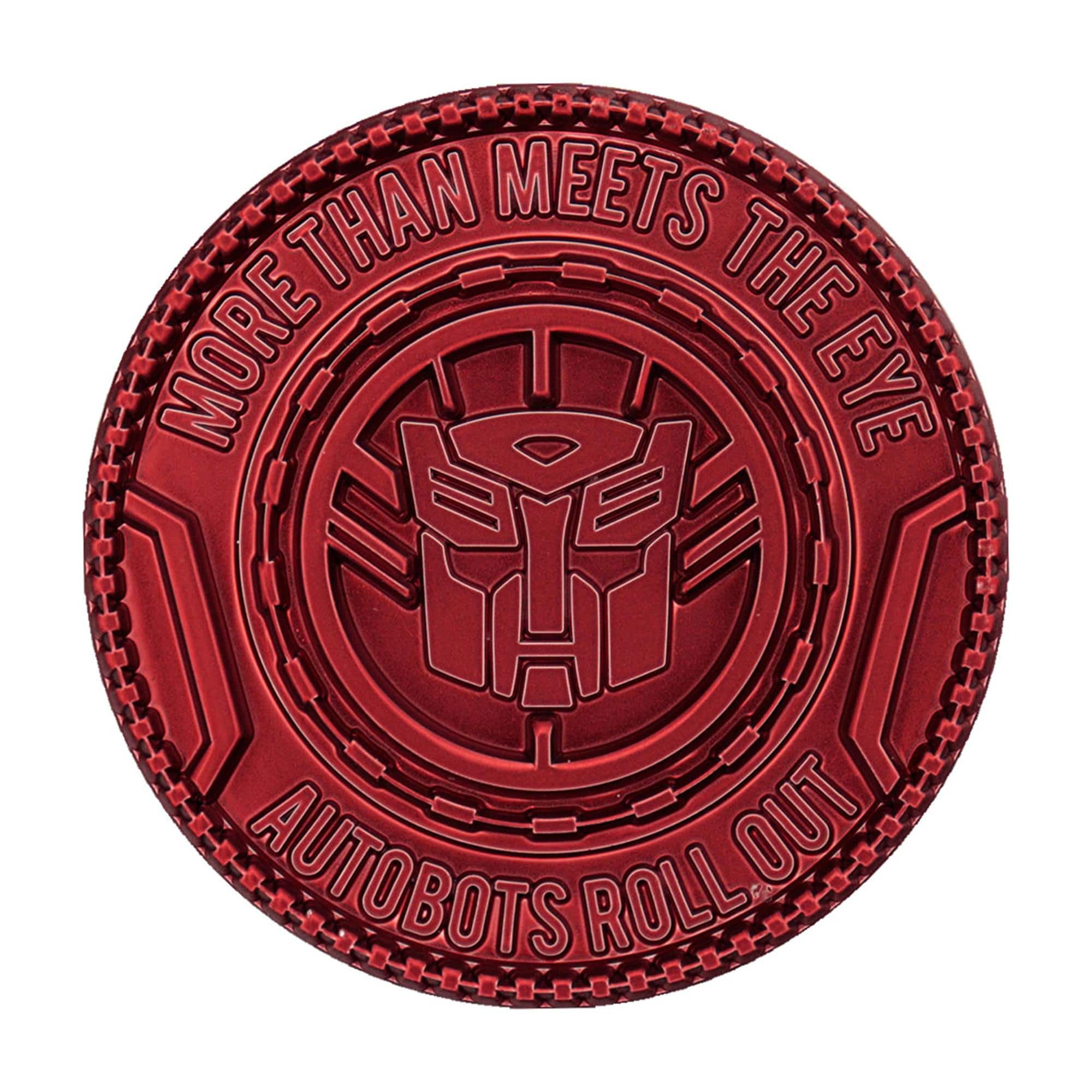 Transformers - 40th Anniversary Autobot Medallion - Red