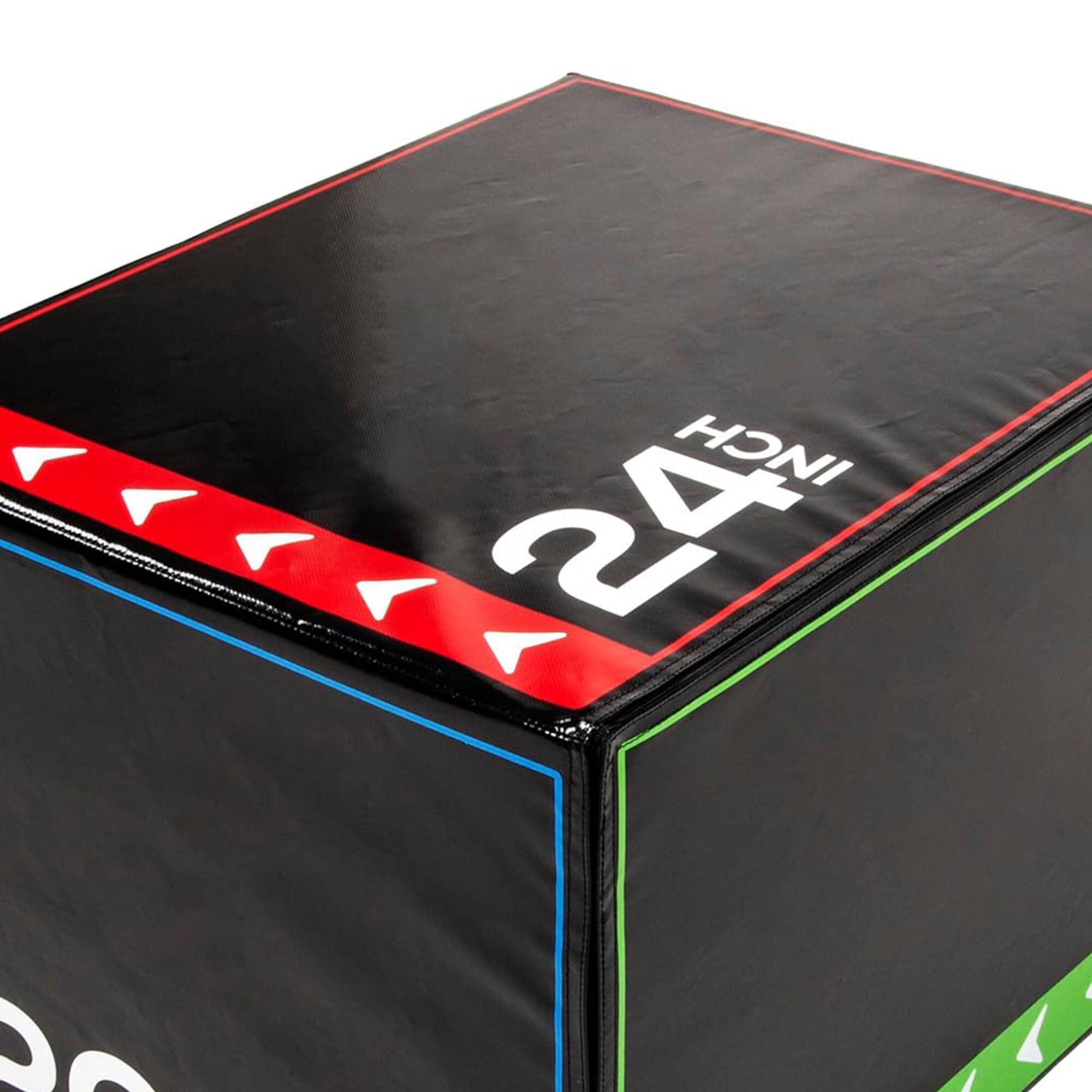 Alt View 8. BalanceFrom Fitness - BalanceFrom Fitness 16 Pound Versatile 3 in 1 Plyometric Jumping Exercise Box - Multi-Color.