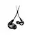 Front. Shure - AONIC 215 Sound Isolating Earphones - Black.