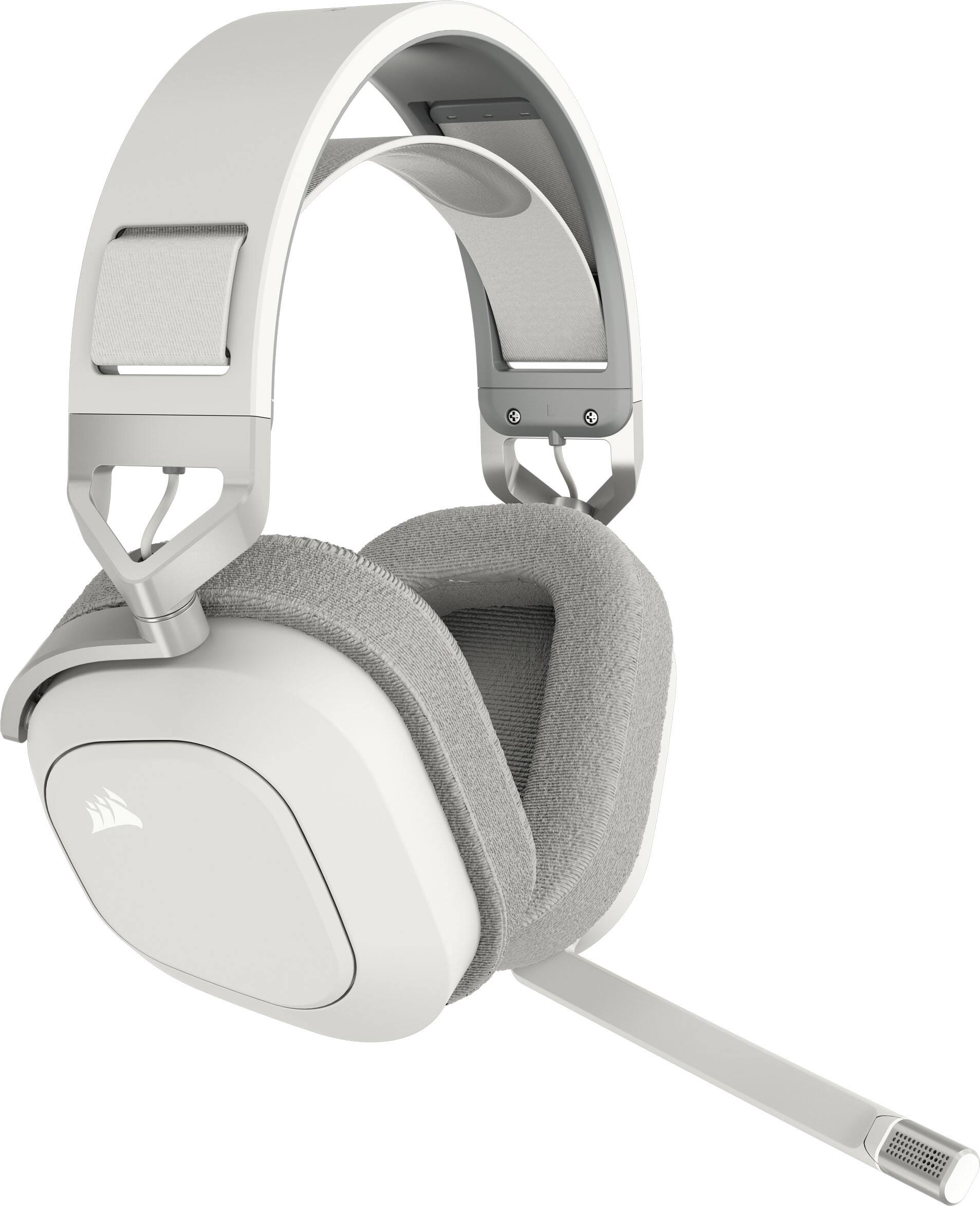 Alt View 11. CORSAIR - HS80 MAX Wireless Gaming Headset for PC, Mac, PS5, PS4, and Mobile - White.
