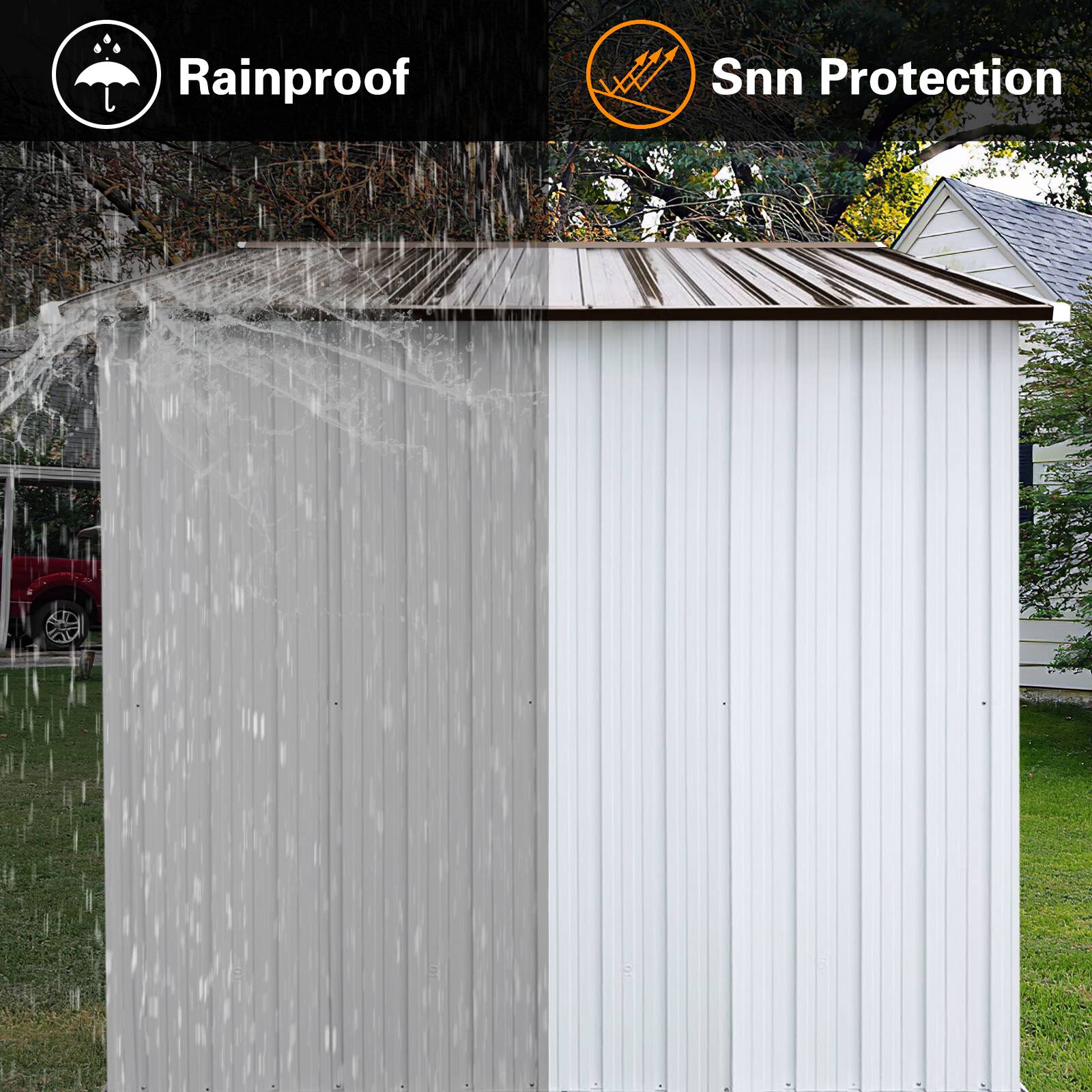Rainproof  
Snn Protection