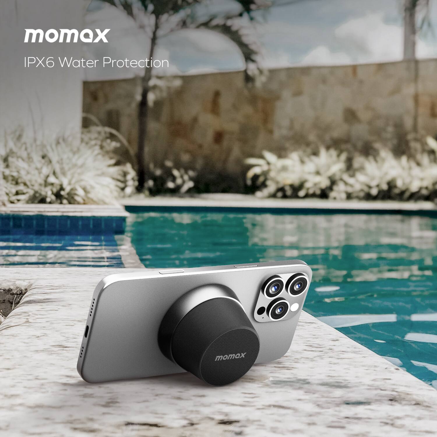momax  
IPX6 Water Protection