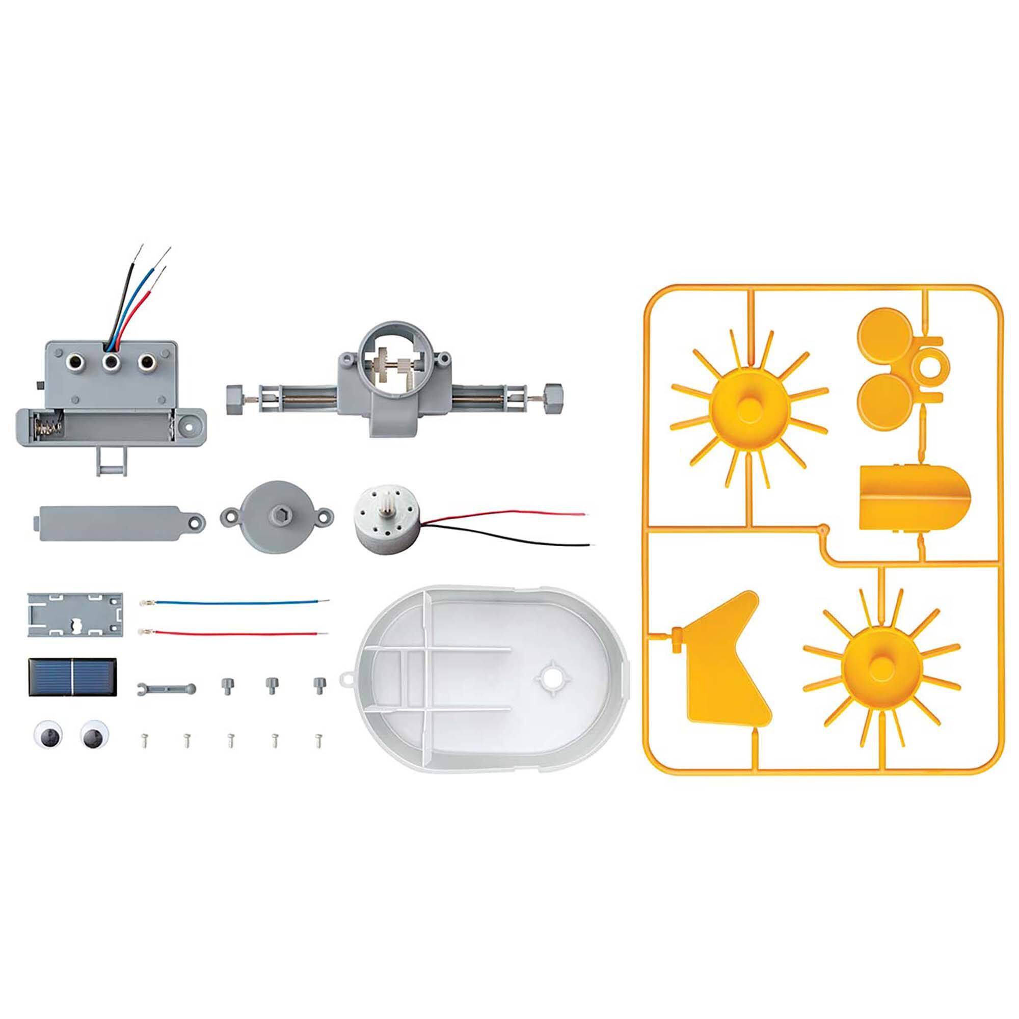 Back. 4M - 4M: Green Science Aqua Robot - DIY Swimming Fish Toy, Solar & Battery Power.