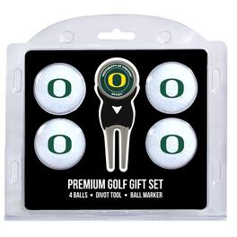 Team Golf - Oregon Ducks 4-Ball Gift Set - Multicolor