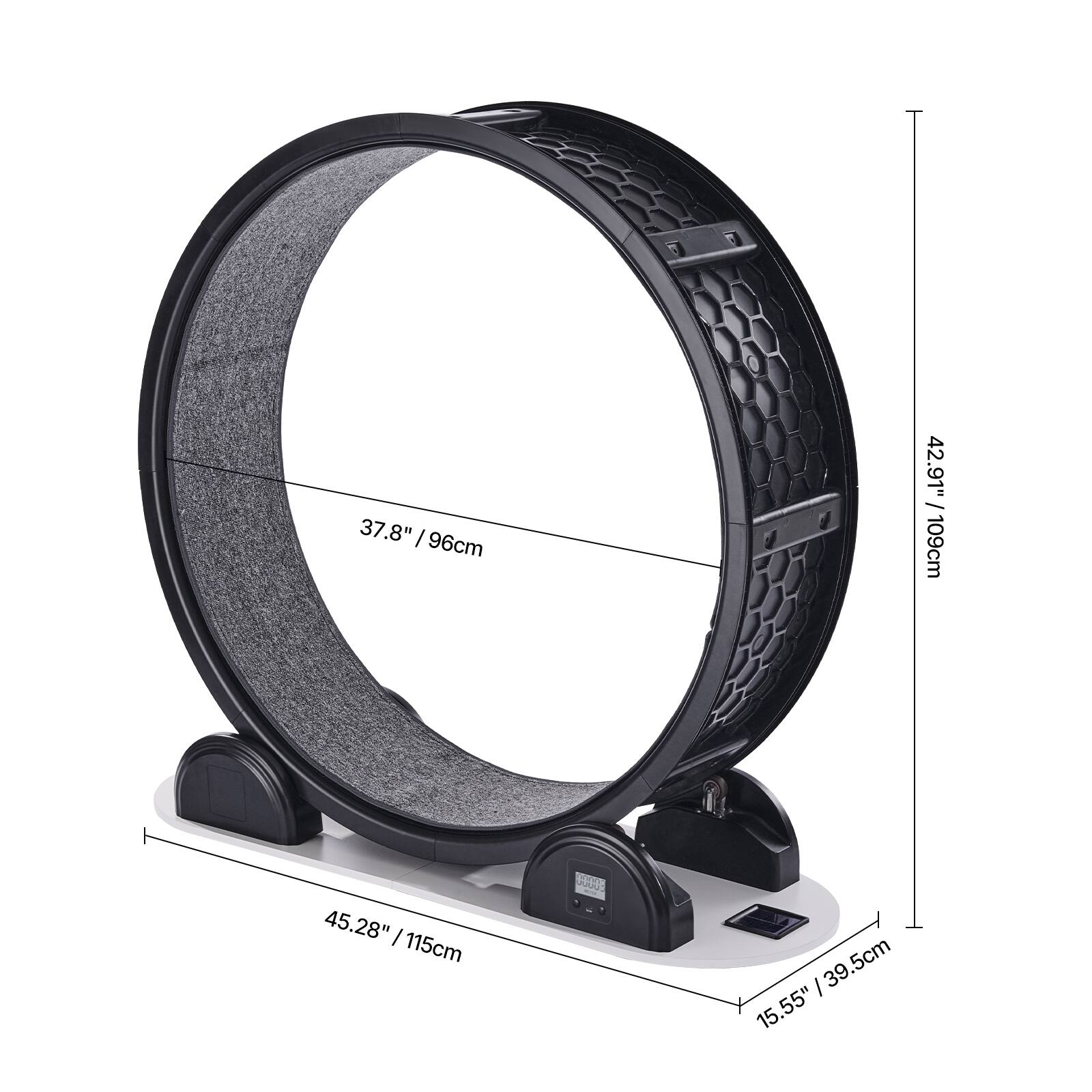 - 37.8" / 96cm
- 42.91" / 109cm
- 45.28" / 115cm
- 15.55" / 39.5cm
- 45.28" / 115cm
- 15.55" / 39.5cm