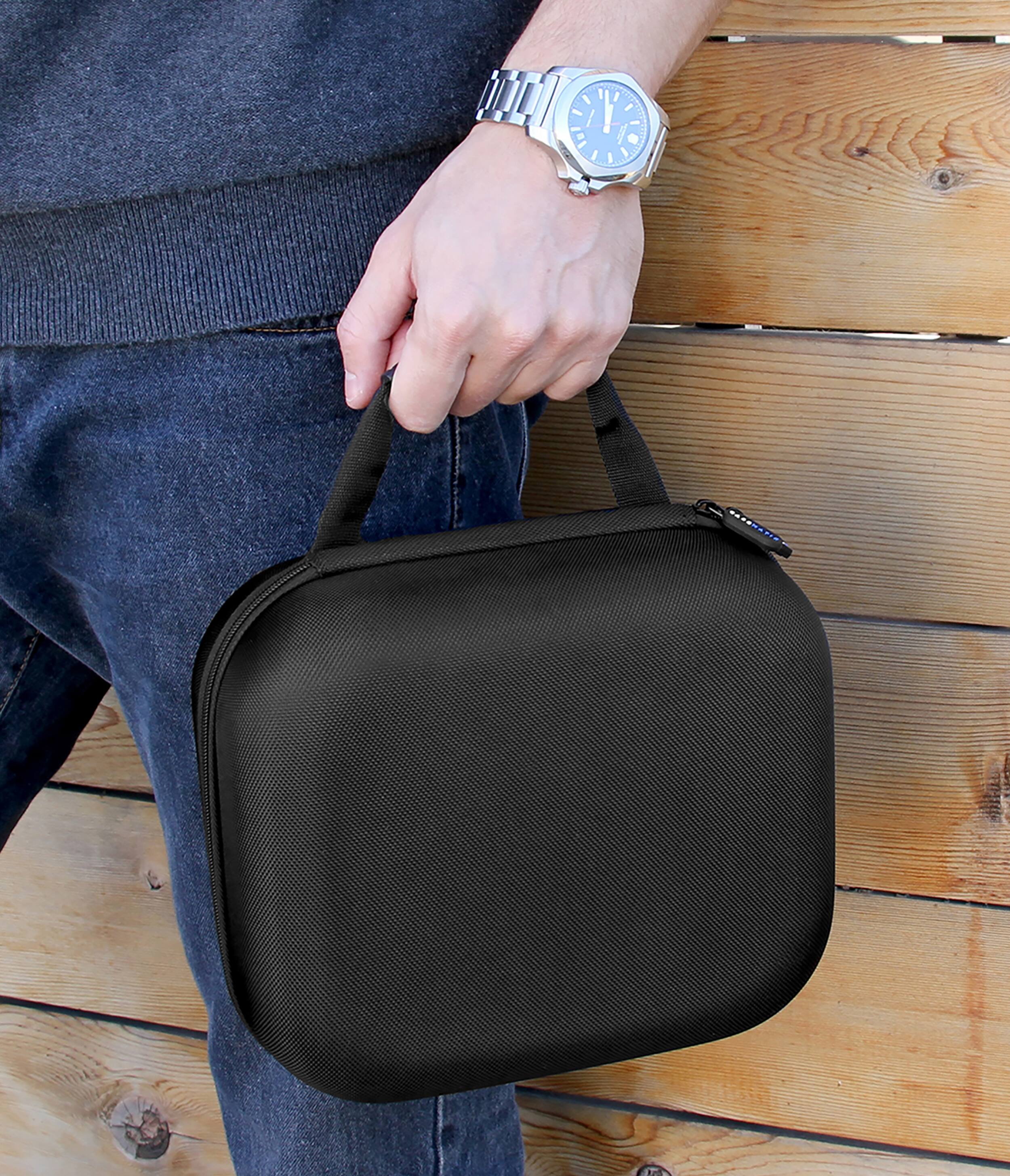 Back. CASEMATIX - Carry Case Compatible with ZWO Seestar S30 Pro Smart Telescope – Hard Shell Travel Bag for Smart Telescope Accessories.