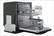 Alt View 14. Samsung - 24" Built-In Dishwasher with Stainless Steel Tub - Black.