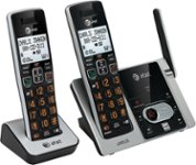 Angle Zoom. AT&T - CL82213 DECT 6.0 Expandable Cordless Phone System with Digital Answering System - Black.