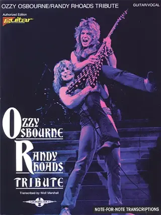 Front. Hal Leonard - Ozzy Osbourne/Randy Rhoads: Tribute Sheet Music - Multi.