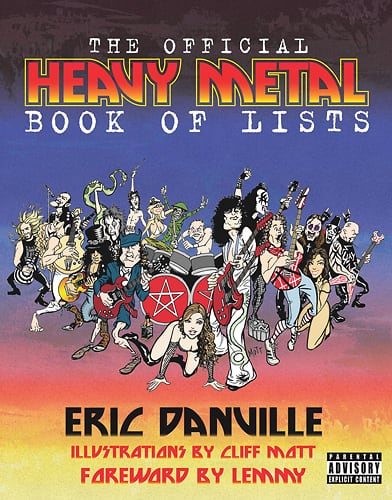 Hal Leonard The Official Heavy Metal Book of Lists
