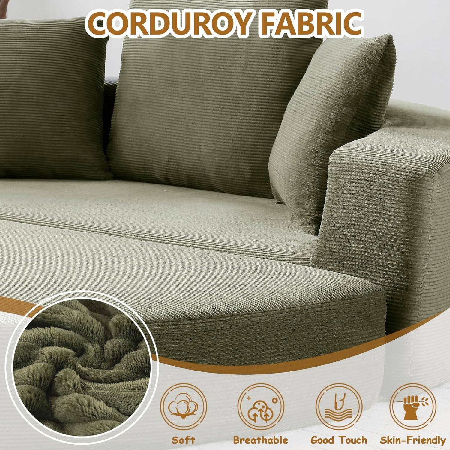 CORDUROY FABRIC

- Soft
- Breathable
- Good Touch
- Skin-Friendly