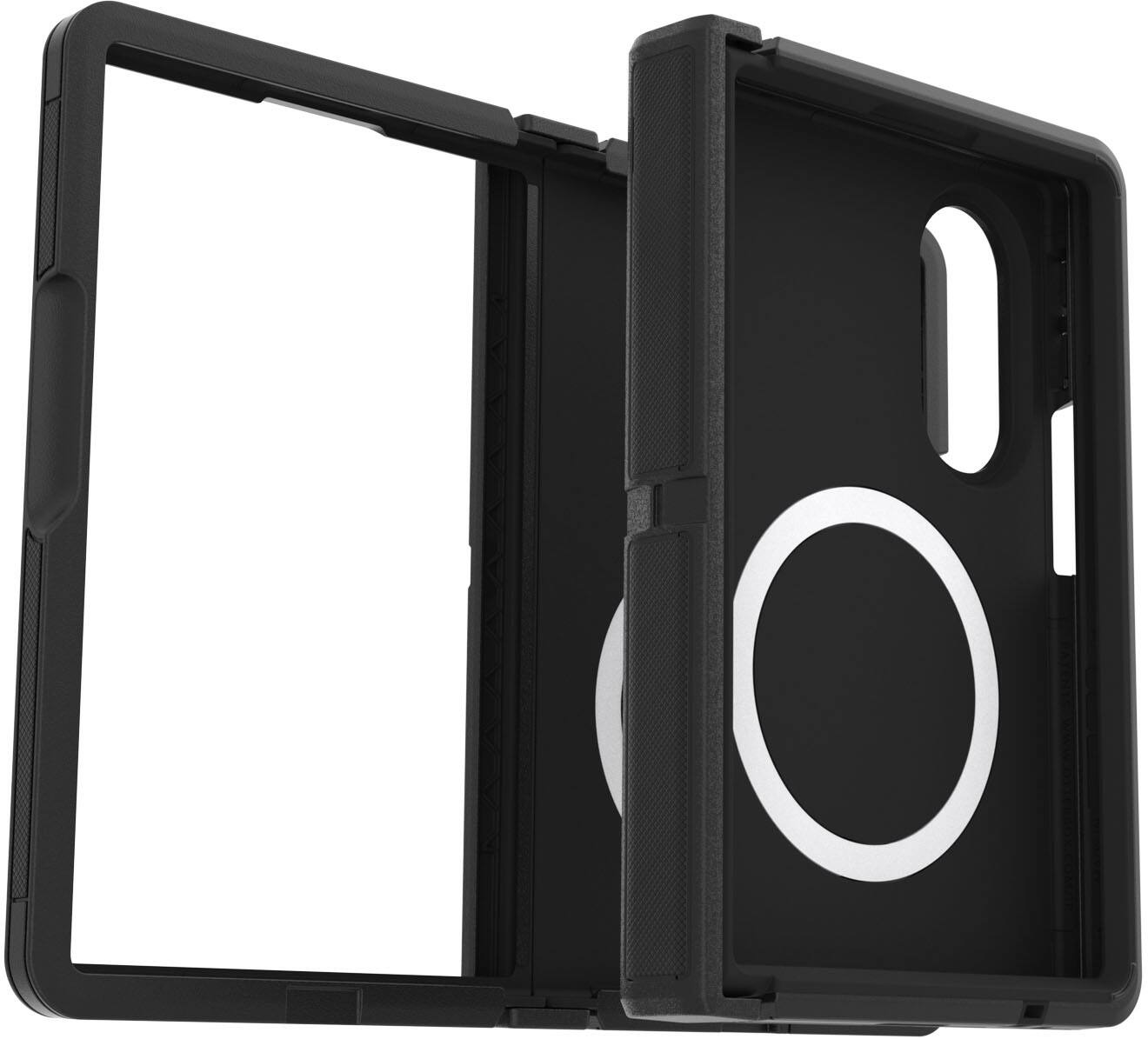 Back. OtterBox - Defender Series Pro XT Hard Shell for Samsung Galaxy Z Fold8 - Black.