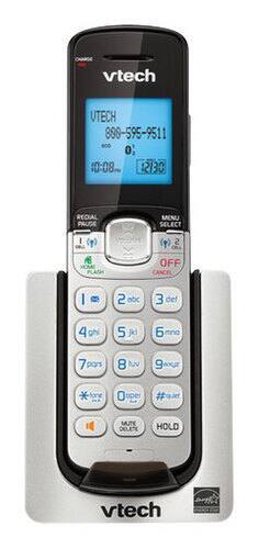 Angle. VTech - DS6071 DECT 6.0 Cordless Expansion Handset - Silver.