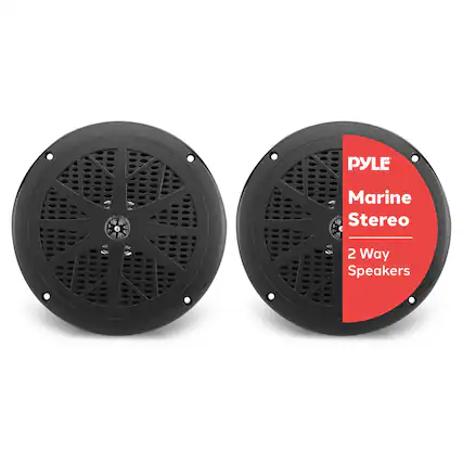 PYLE Marine Stereo 2 Way Speakers