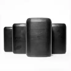 Front. Rocksteady - Rocksteady RSS2-4 4 Pack Stadium Bluetooth Speaker 2.0 - Black.
