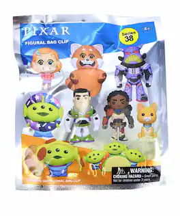 Monogram - Disney Series 38 Pixar Collection 3D Foam Bag Clip | One Random - Blue