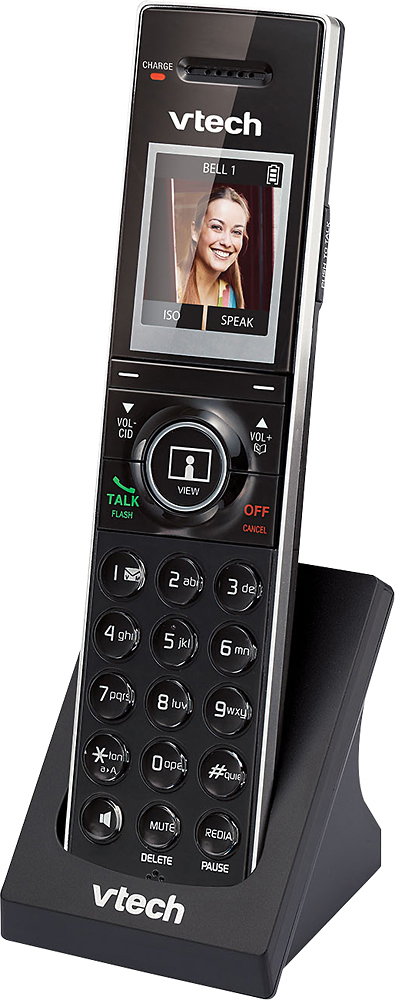 Left View: VTech - IS7101 Expandable Handset Only - Black